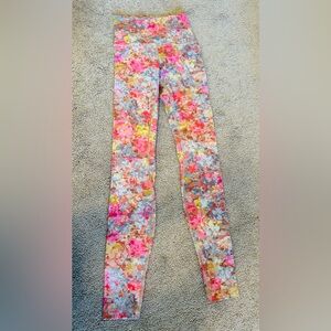 lululemon athletica Multicolor Floral Leggings